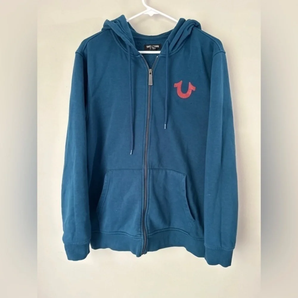 True Religion‎ Navy Hoodie with Logo
